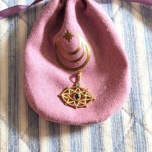 NEW Jane Win Evil Eye Pendant
